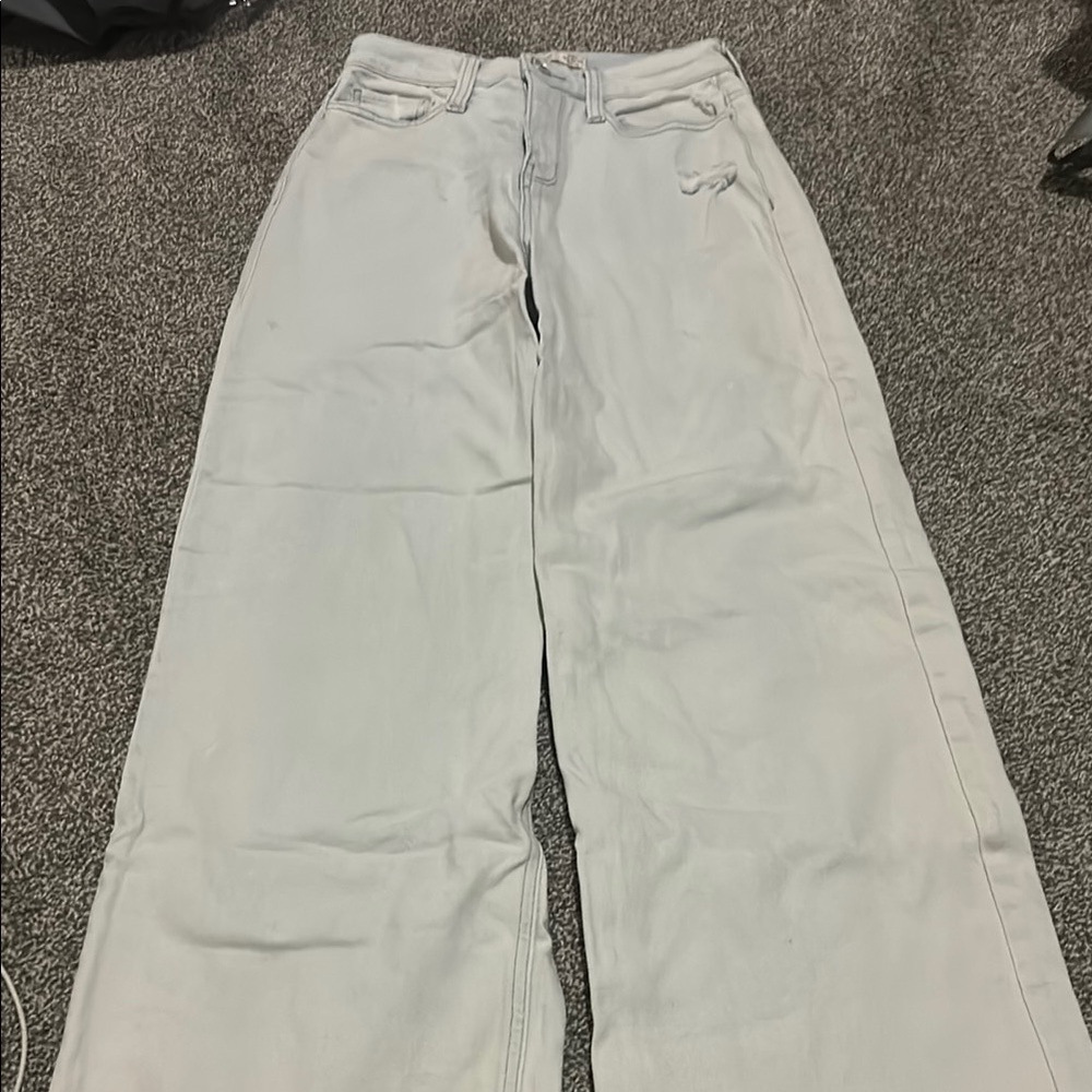 Women's High-Waist Light Wash Jeans